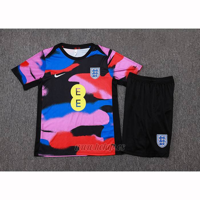 Chandal del Inglaterra Manga Corta 2025-2026 Multicolor - Pantalon Corto
